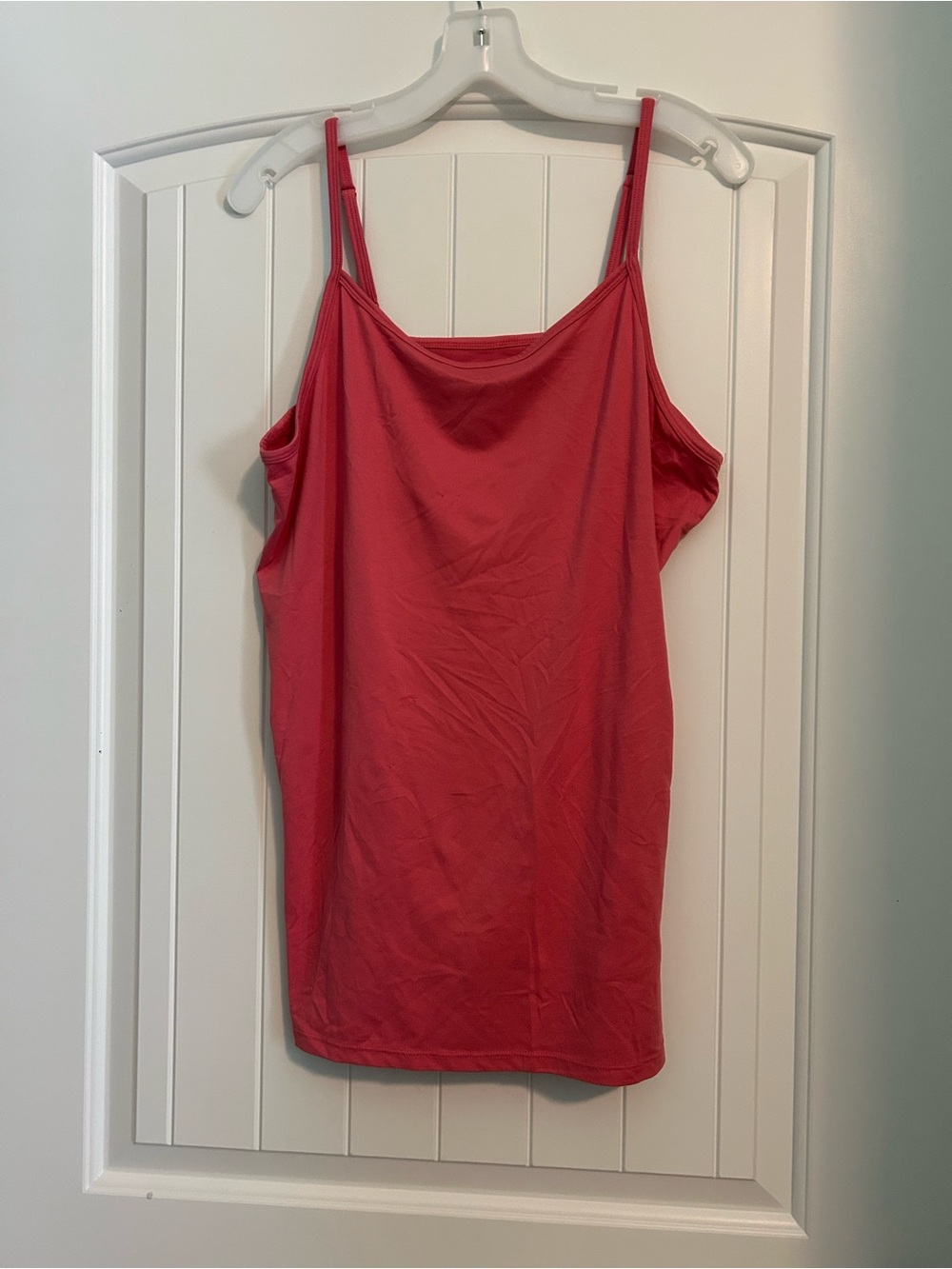 Pink Women's Spaghetti Strap Tank Top